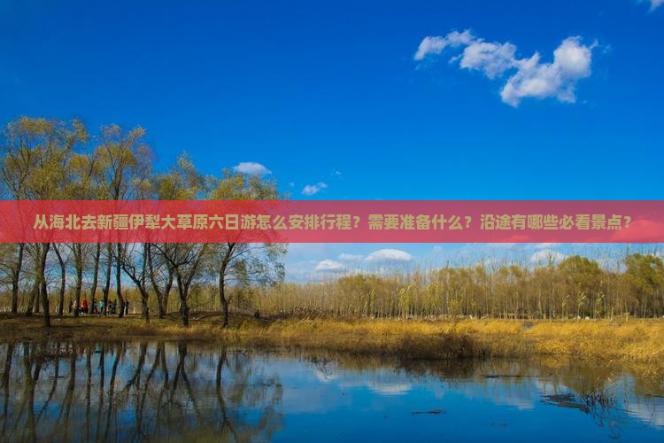 从海北去新疆伊犁大草原六日游怎么安排行程？需要准备什么？沿途有哪些必看景点？