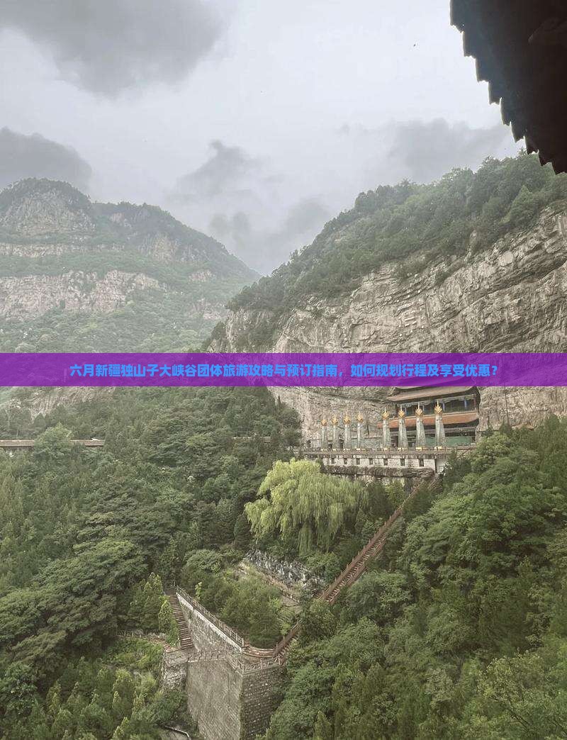 六月新疆独山子大峡谷团体旅游攻略与预订指南，如何规划行程及享受优惠？