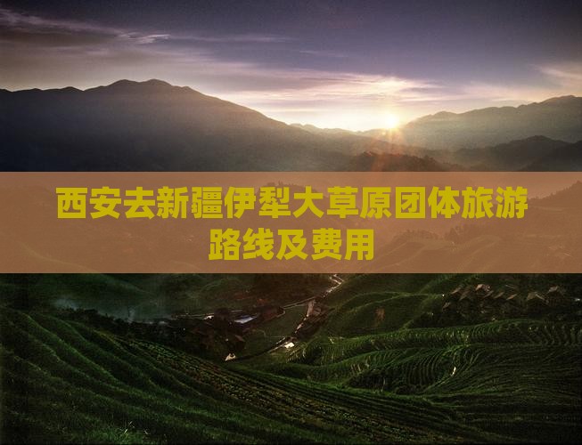 西安去新疆伊犁大草原团体旅游路线及费用