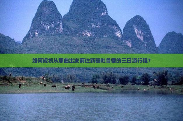 如何规划从那曲出发前往新疆吐鲁番的三日游行程？