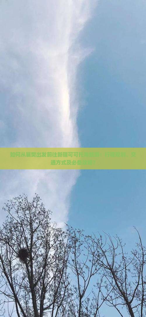 如何从襄樊出发前往新疆可可托海旅游：行程规划、交通方式及必备攻略？