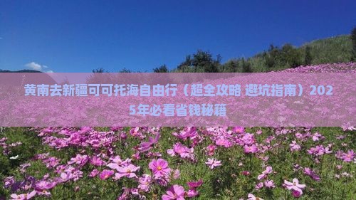 黄南去新疆可可托海自由行