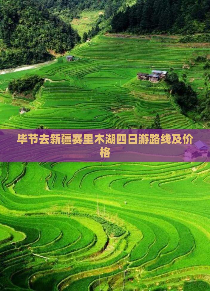 毕节去新疆赛里木湖四日游