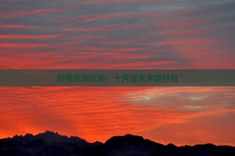 十月去新疆禾木旅行社