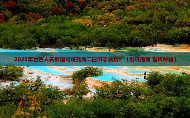 百色去新疆可可托海二日游