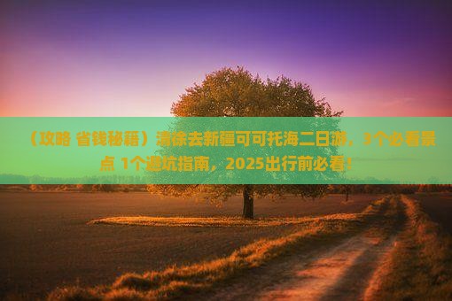 清徐去新疆可可托海二日游