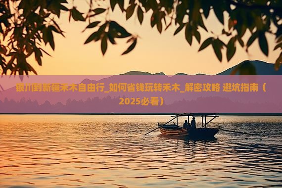 银川到新疆禾木自由行