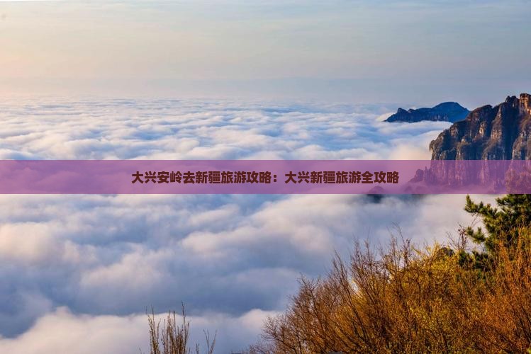 大兴安岭去新疆旅游