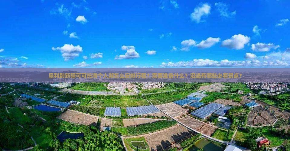 垦利到新疆可可托海个人游怎么安排行程？需要准备什么？沿途有哪些必看景点？