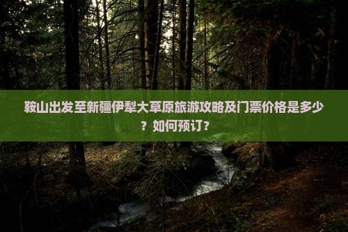 鞍山出发至新疆伊犁大草原旅游攻略及门票价格是多少？如何预订？