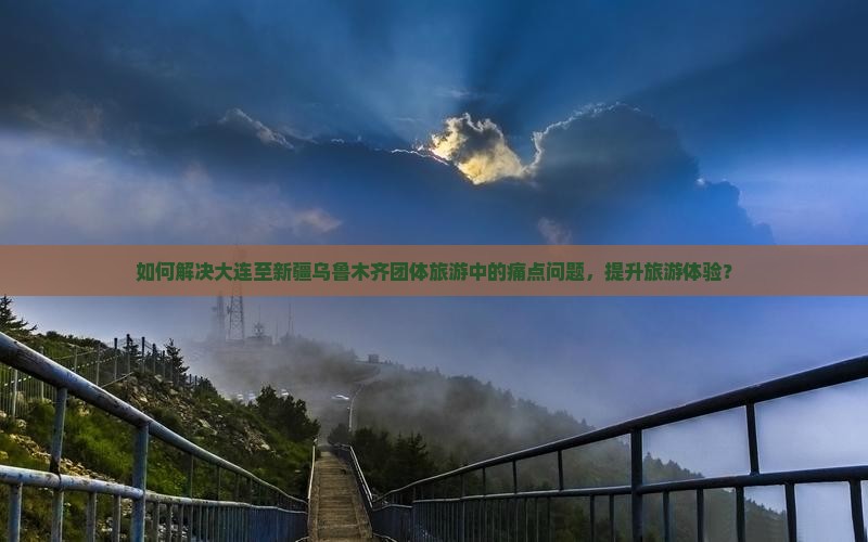 如何解决大连至新疆乌鲁木齐团体旅游中的痛点问题，提升旅游体验？