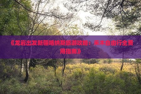 《龙岩出发新疆喀纳斯旅游攻略：禾木自由行全费用指南》