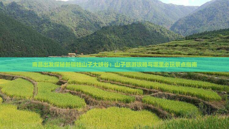 南昌出发探秘新疆独山子大峡谷：山子旅游攻略与哪里必玩景点指南