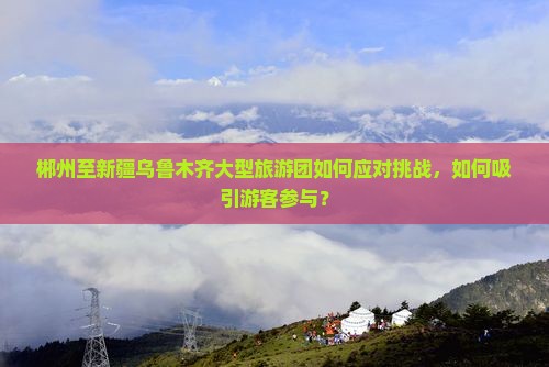 郴州至新疆乌鲁木齐大型旅游团如何应对挑战，如何吸引游客参与？