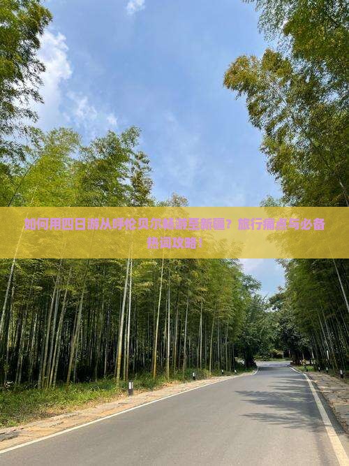 如何用四日游从呼伦贝尔畅游至新疆？旅行痛点与必备热词攻略！