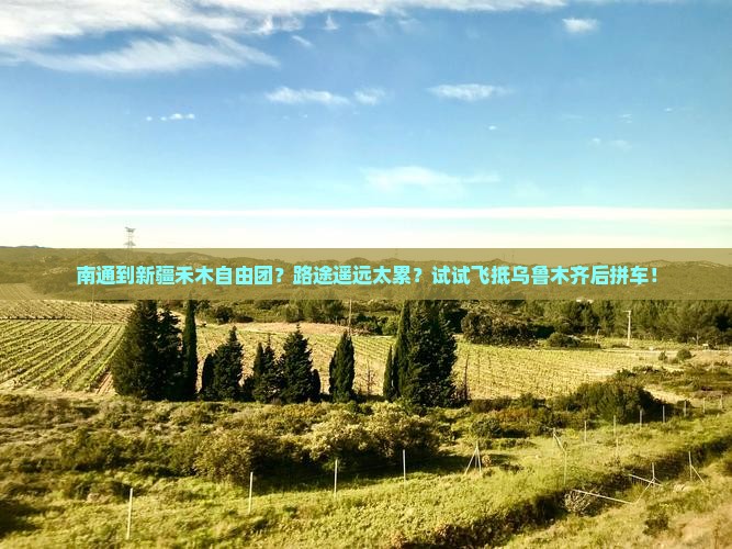 南通到新疆禾木自由团？路途遥远太累？试试飞抵乌鲁木齐后拼车！