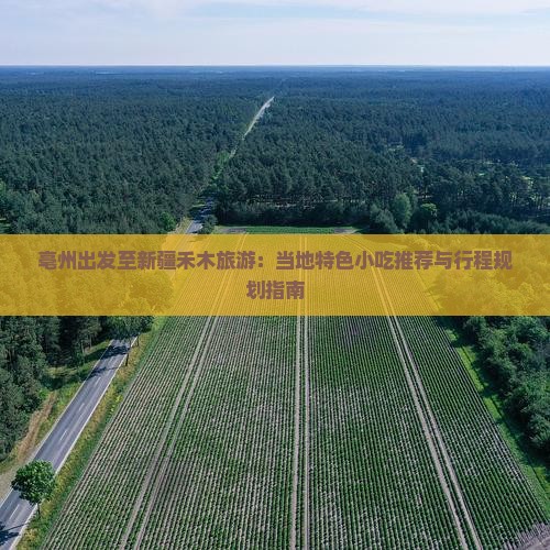 亳州出发至新疆禾木旅游：当地特色小吃推荐与行程规划指南