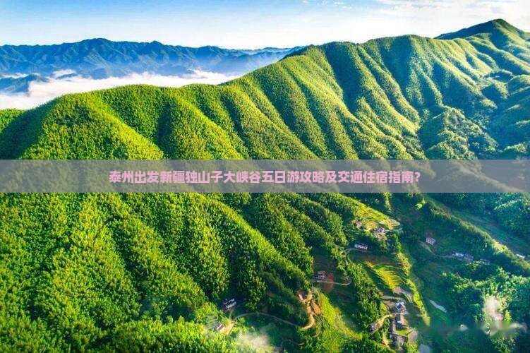 泰州出发新疆独山子大峡谷五日游攻略及交通住宿指南? 泰州出发新疆独山子大峡谷五日游攻略及交通住宿指南?