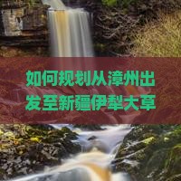 如何规划从漳州出发至新疆伊犁大草原六日游的行程与预算？