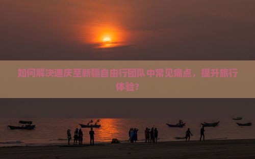 如何解决迪庆至新疆自由行团队中常见痛点，提升旅行体验？