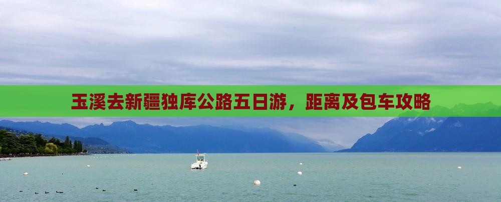 玉溪去新疆独库公路五日游，距离及包车攻略