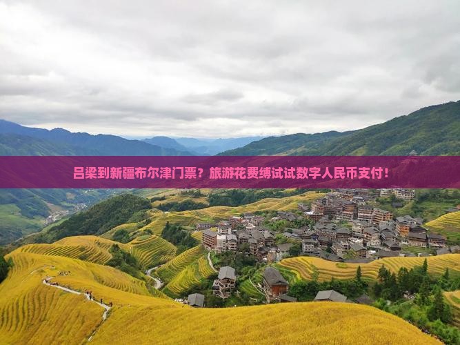 吕梁到新疆布尔津门票？旅游花费缚试试数字人民币支付！