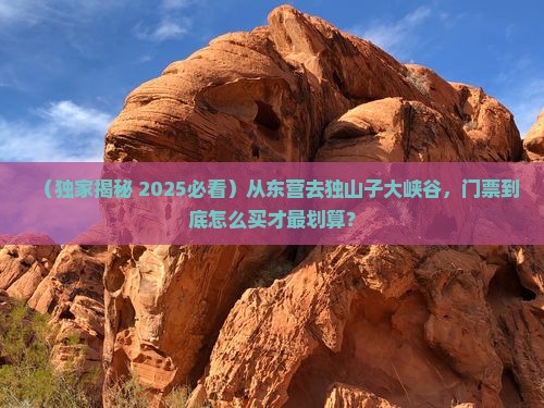 东营到新疆独山子大峡谷门票
