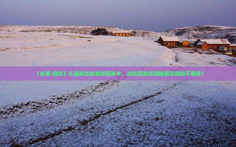 垦利到新疆禾木大型旅游团 垦利到新疆禾木大型旅游团