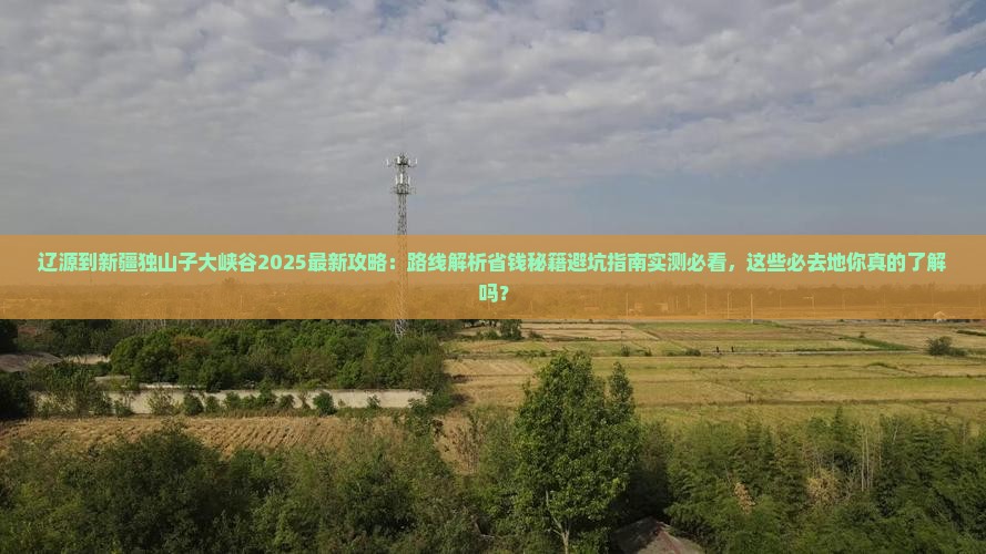 辽源到新疆独山子大峡谷必去地