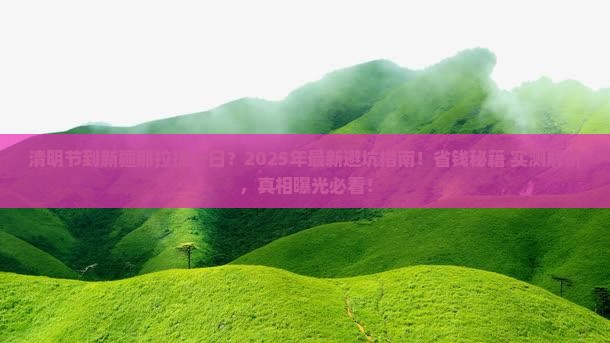 清明节到新疆那拉提一日