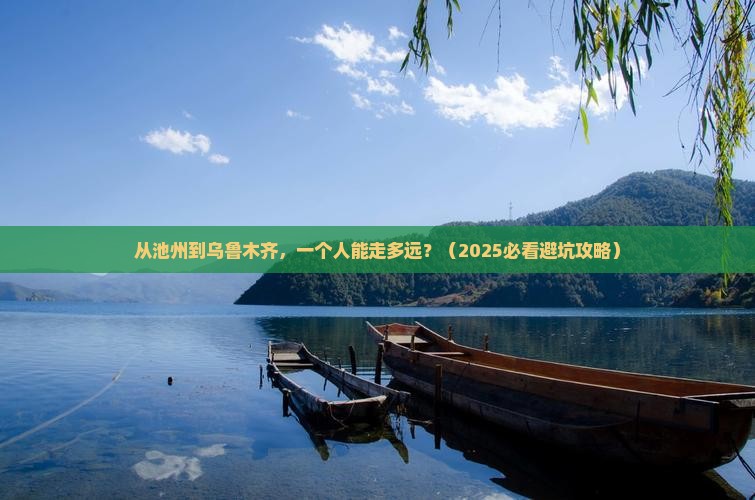 池州到新疆乌鲁木齐个人游
