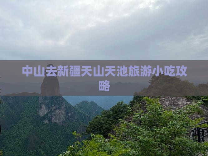 中山去新疆天山天池旅游小吃