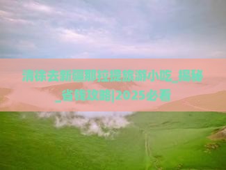 清徐去新疆那拉提旅游小吃