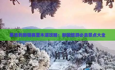 果洛到新疆赛里木湖攻略