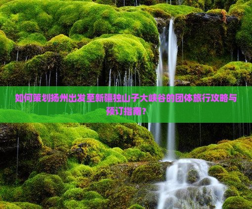 如何策划扬州出发至新疆独山子大峡谷的团体旅行攻略与预订指南？