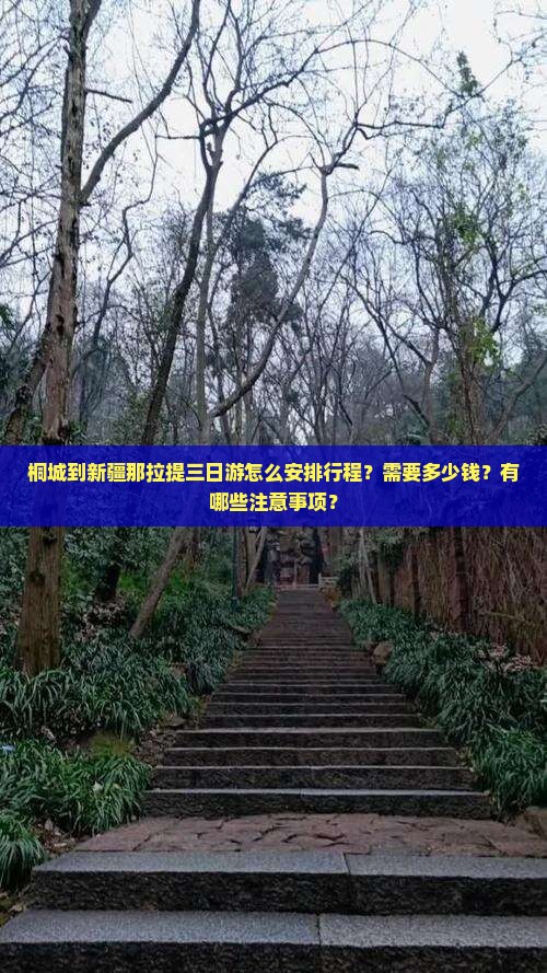 桐城到新疆那拉提三日游怎么安排行程？需要多少钱？有哪些注意事项？