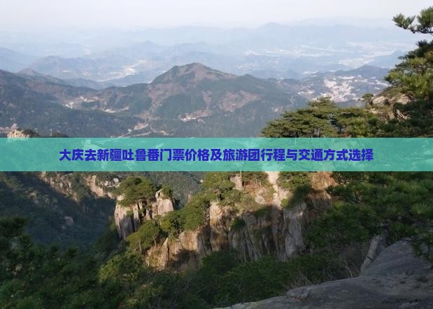 大庆去新疆吐鲁番门票价格及旅游团行程与交通方式选择