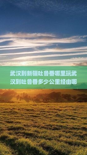 武汉到新疆吐鲁番哪里玩武汉到吐鲁番多少公里经由哪条铁路线