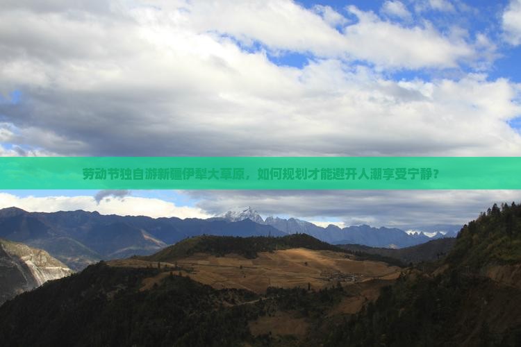 劳动节独自游新疆伊犁大草原，如何规划才能避开人潮享受宁静？