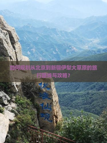 如何规划从北京到新疆伊犁大草原的旅行路线与攻略？