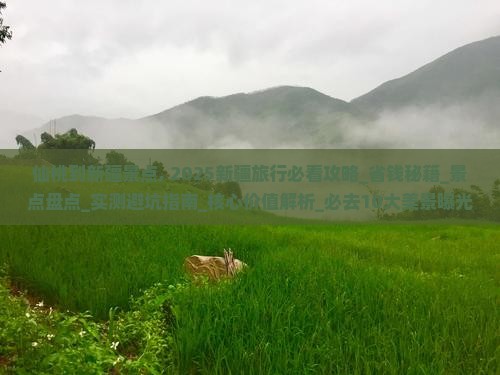 仙桃到新疆景点