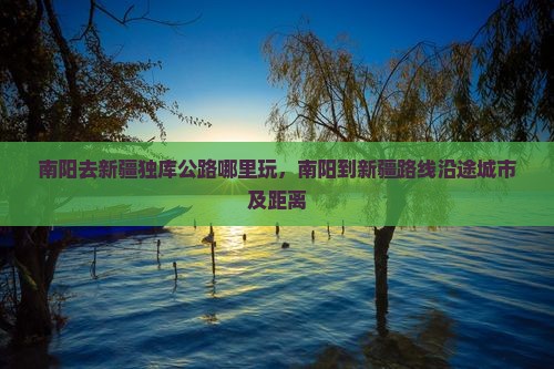 南阳去新疆独库公路哪里玩