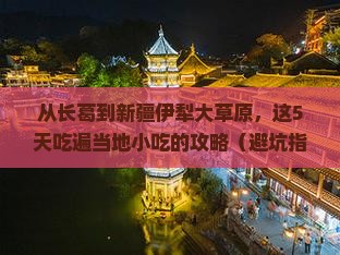 长葛到新疆伊犁大草原旅游小吃