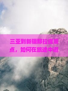 三亚到新疆那拉提景点