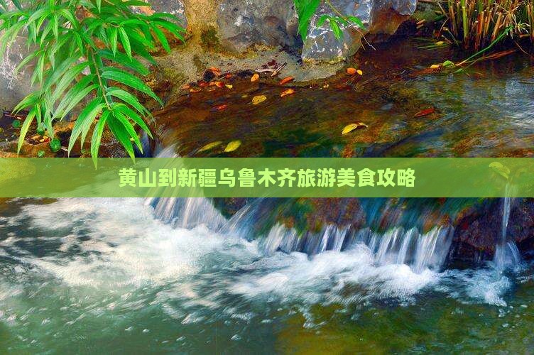 黄山到新疆乌鲁木齐旅游小吃