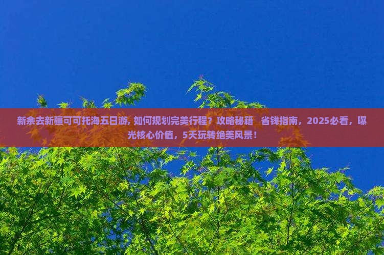 新余去新疆可可托海五日游
