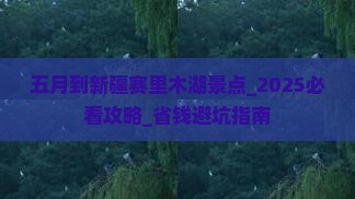 五月到新疆赛里木湖景点