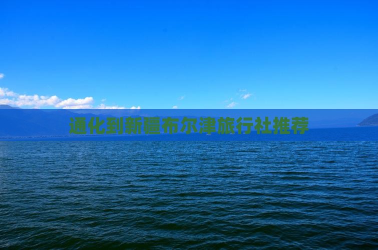 通化到新疆布尔津旅行社推荐