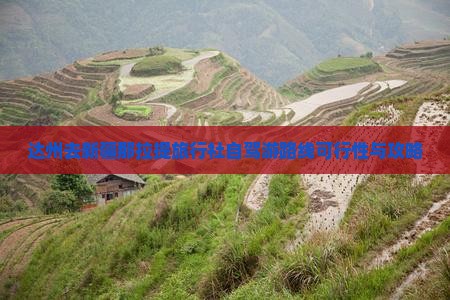 达州去新疆那拉提旅行社自驾游路线可行性与攻略