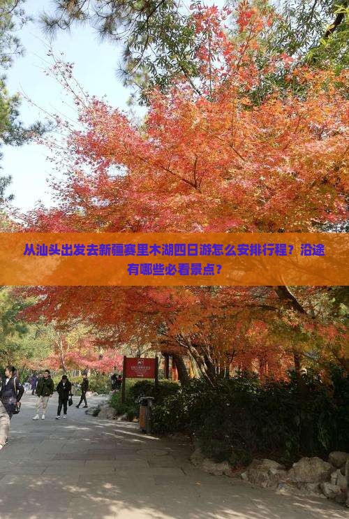 从汕头出发去新疆赛里木湖四日游怎么安排行程？沿途有哪些必看景点？